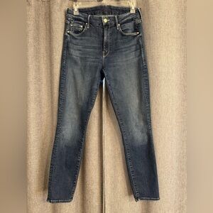 Mother Skinny-The Looker Crop Jeans SZ 28